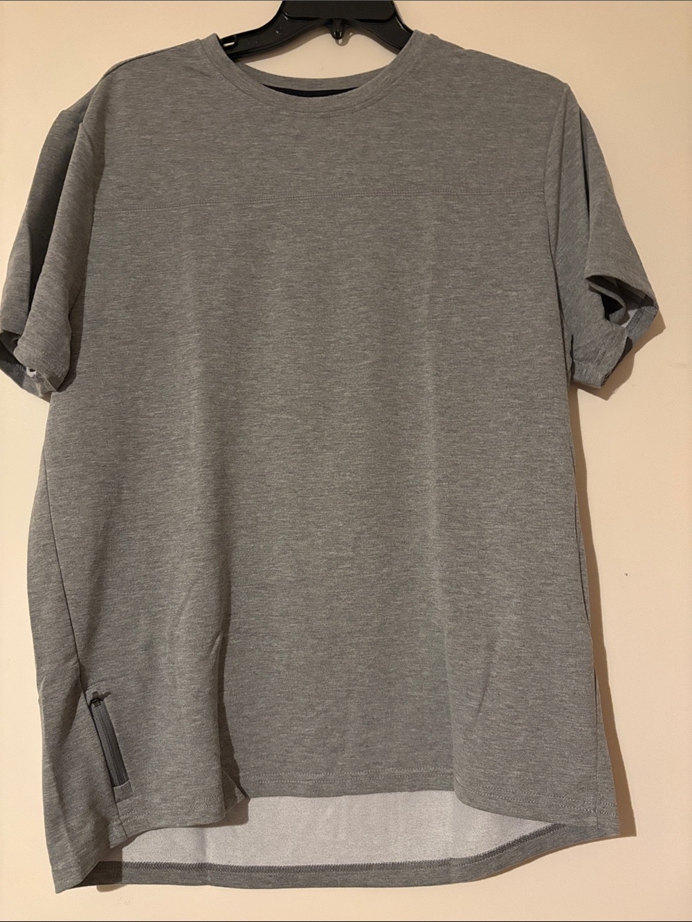 Men's members, Mark Grey Crew Neck T-LUXE utility athletic Shirt XL LIKE NEW